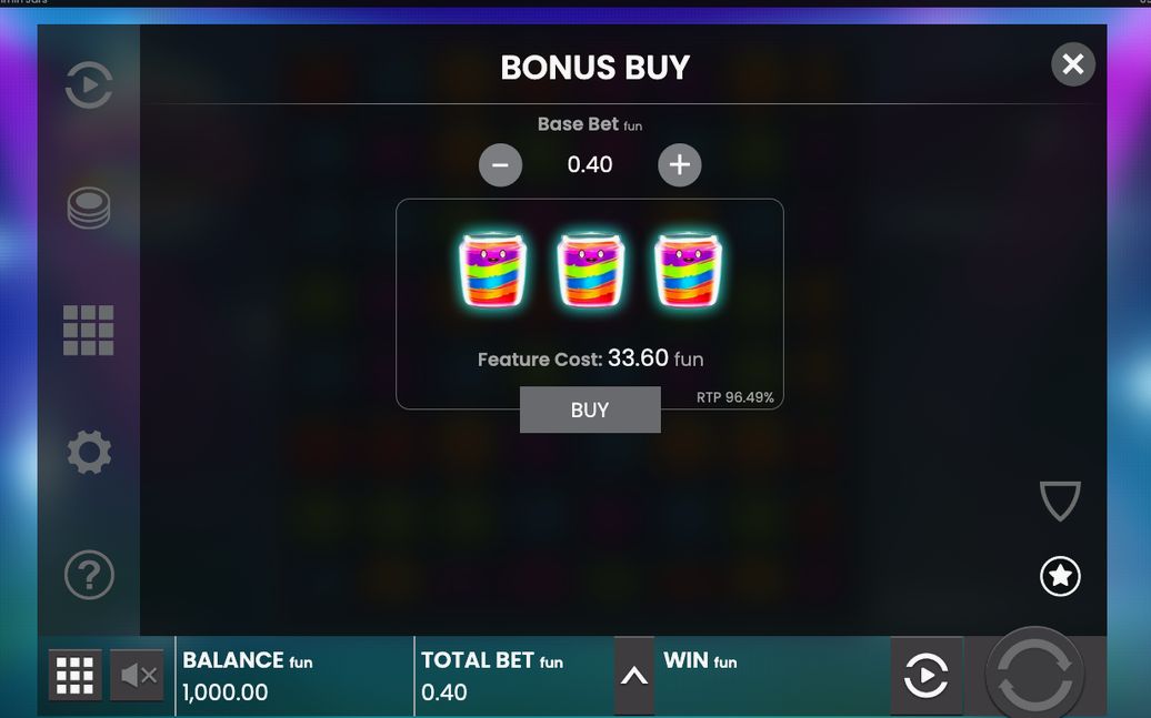 Jam Jar symbols that trigger the Free Games Feature