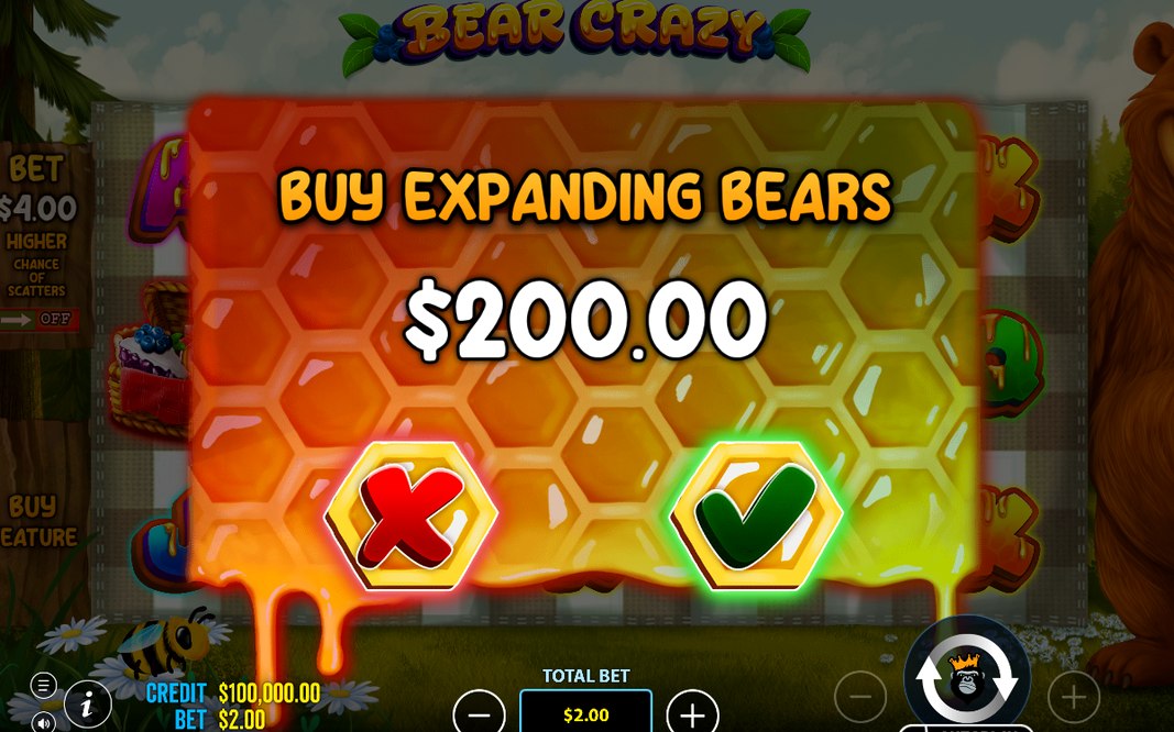 The six paid options and the stake each one costs